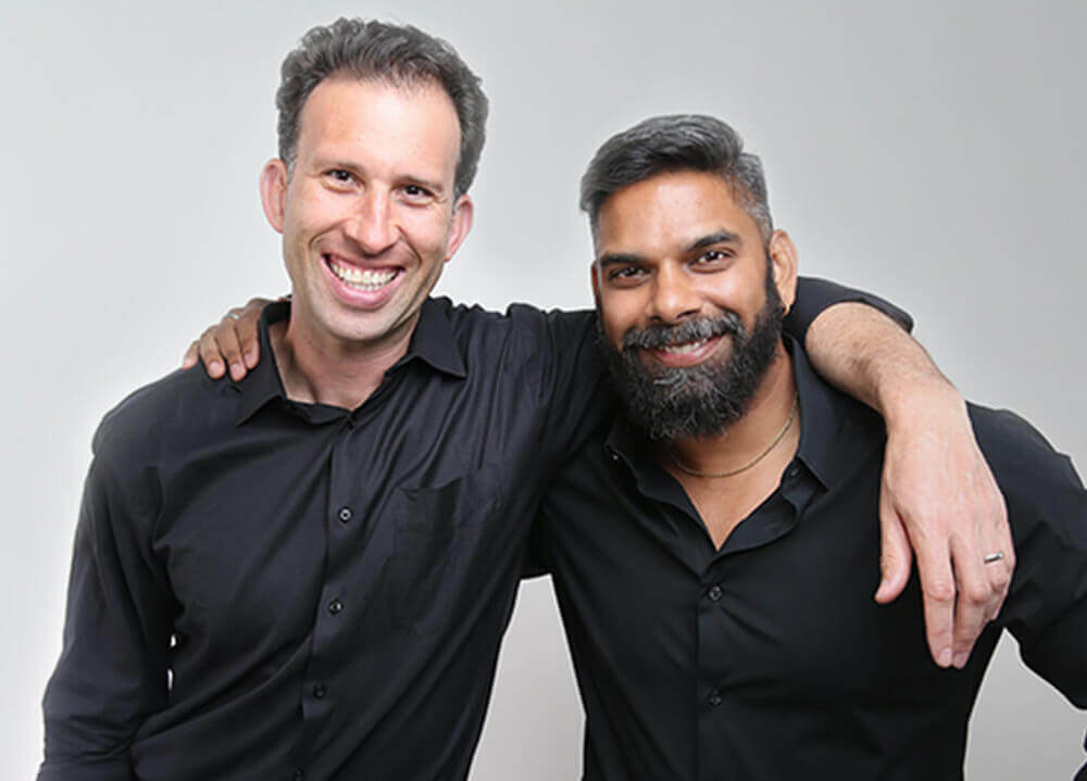 our founders, jake and ramit